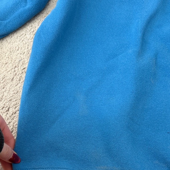 White Fox Boutique Blue and Pink Crewneck Sweater - Picture 7 of 8